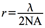 The resolution equation