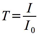 Transmittance